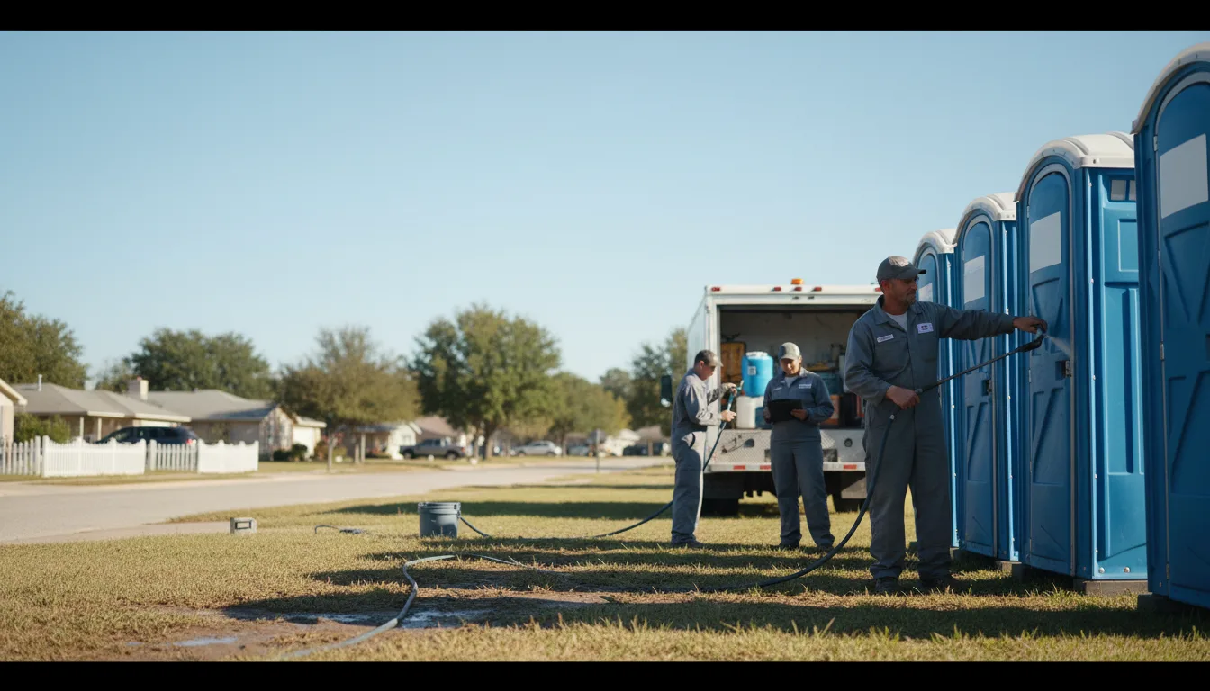 Long-Term Portable Toilet Rental in Dow, IL near me